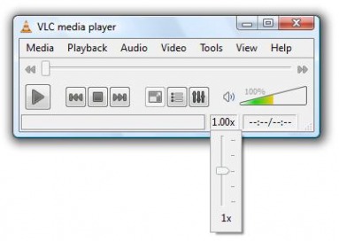 VLC player in action