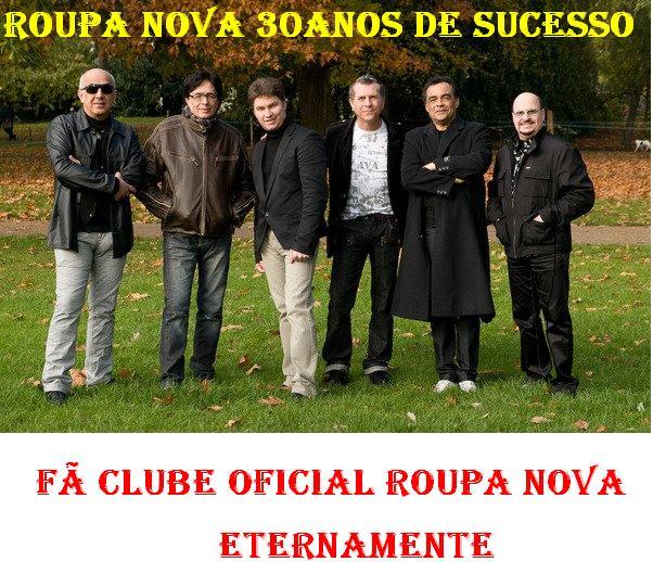 FÃ clube roupa nova eternamente