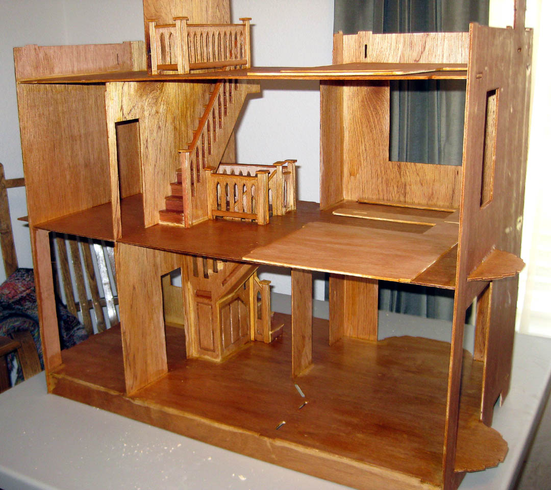 Time Crafted Victorian Doll House {Part One}