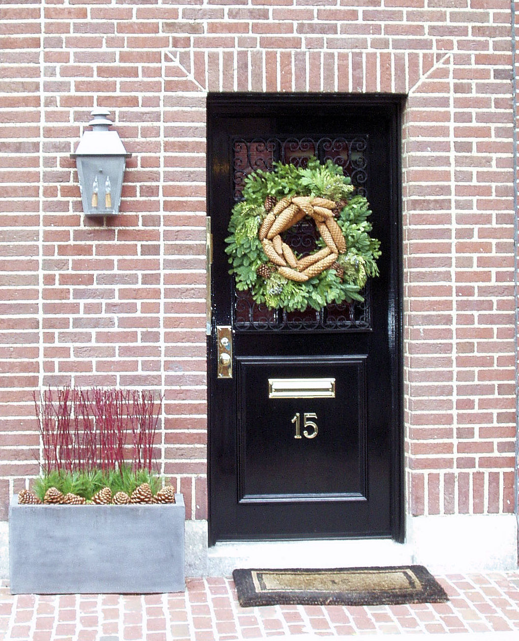 BOXWOOD TERRACE Beacon Hill Decorates for Christmas