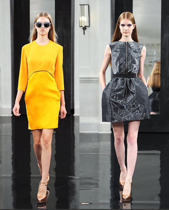 Victoria Beckham Spring 2011 Collection: Gorgeous hourglass cocktail dresses