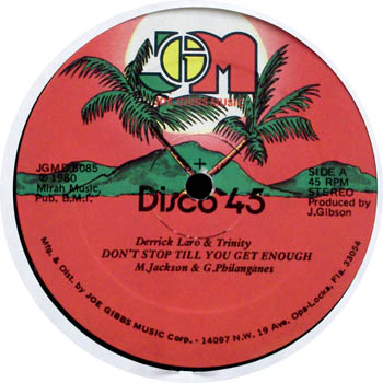 Derrick Laro Trinity 4 Joe Gibbs And The Professionals Dont Stop Till You Get Enough And Even Then K Derrick Laro Trinity 4 Joe Gibbs And The Professionals Dont Stop Till You Get Enough And Even Then K