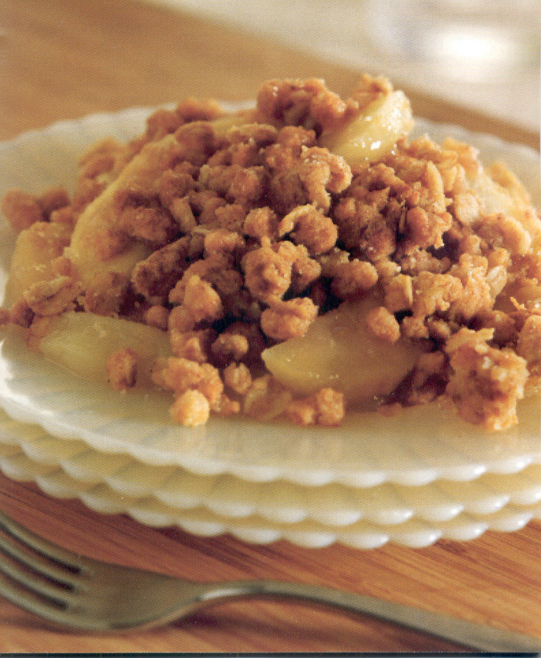 A Little Of This And Some Of That Apple Toffee Crisp