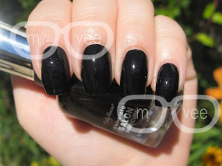 sally hansen midnight in NY swatch