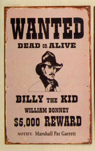 billy the kid dead body. He was shot to death by