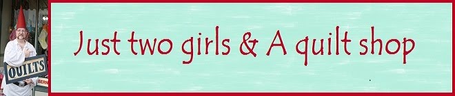 Just two girls & a quilt shop