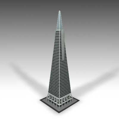 3D Model of Transamerica Pyramid