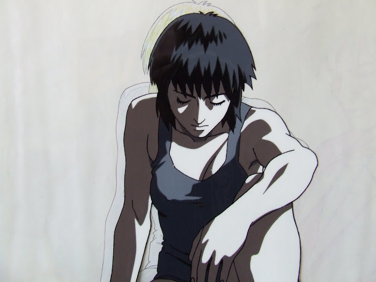 Major Motoko Kusanagi cel from Ghost in the Shell 1995