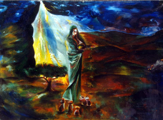Ekiyormuş olan kadın, yaglıbuya, tuval, 1999, jenshina, kotoraya seyet, maslo, holst
