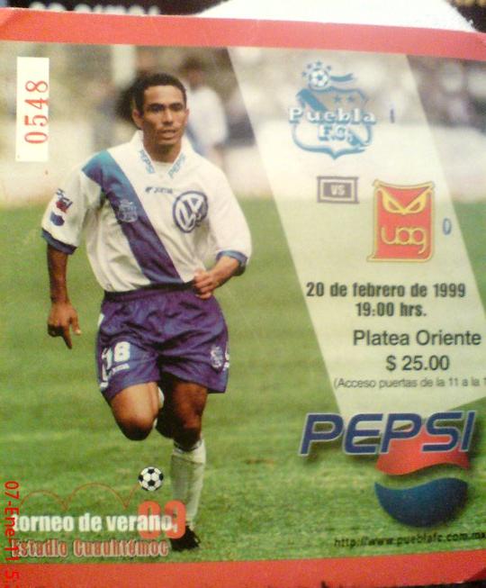 Club Puebla FC Por Carlos Moreno Equipo Puebla 19981999