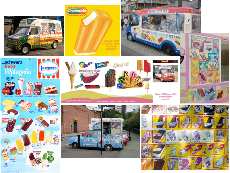 The Big Picture Concept 2 Ice Cream Truck/Dickie Dee Menu
