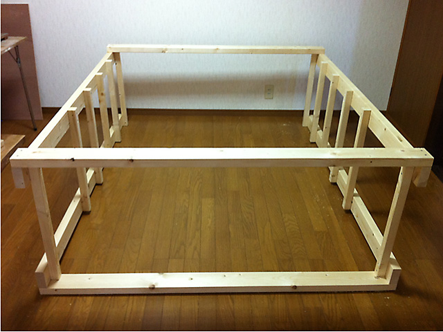 バー・ボイシー 乾燥棚を自作