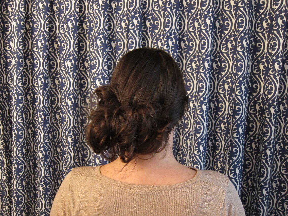 Freckled Citizen Lovin The Messy Side Bun