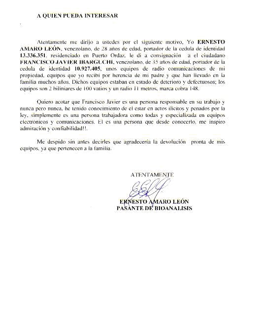 ejemplos de cartas de referencia personales