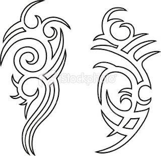 Tribal Tattoo Design for Arms
