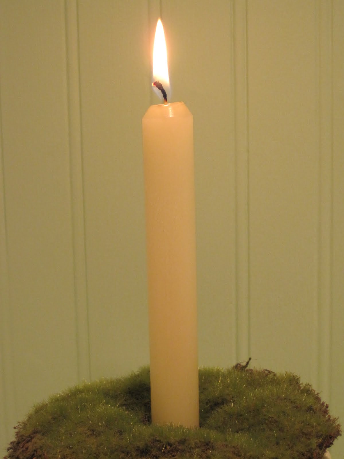 Nest to Keep The first candle