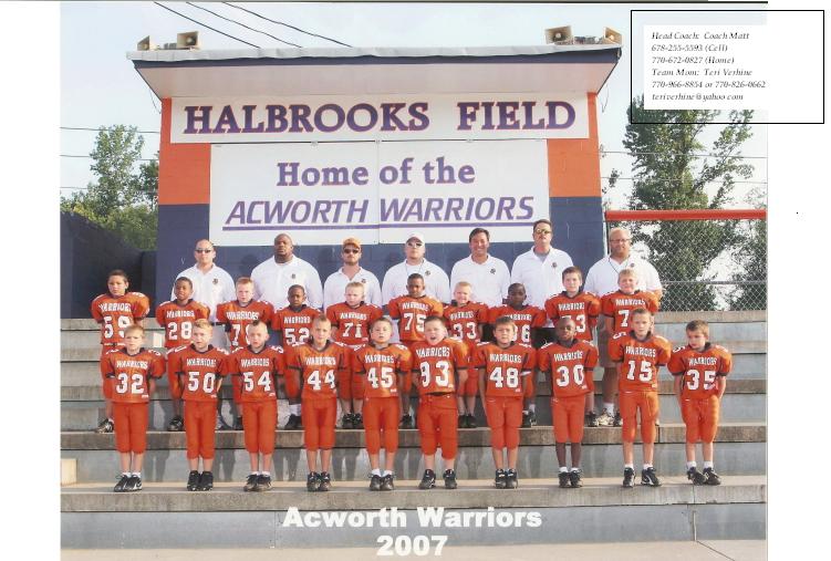 Acworth Warriors #85 DII-B