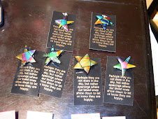 "Memorial Stars (pins and pendants) for Michael"