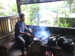 traditional coffee roasting