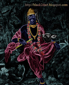 Lord Krishna - Photoshop Art