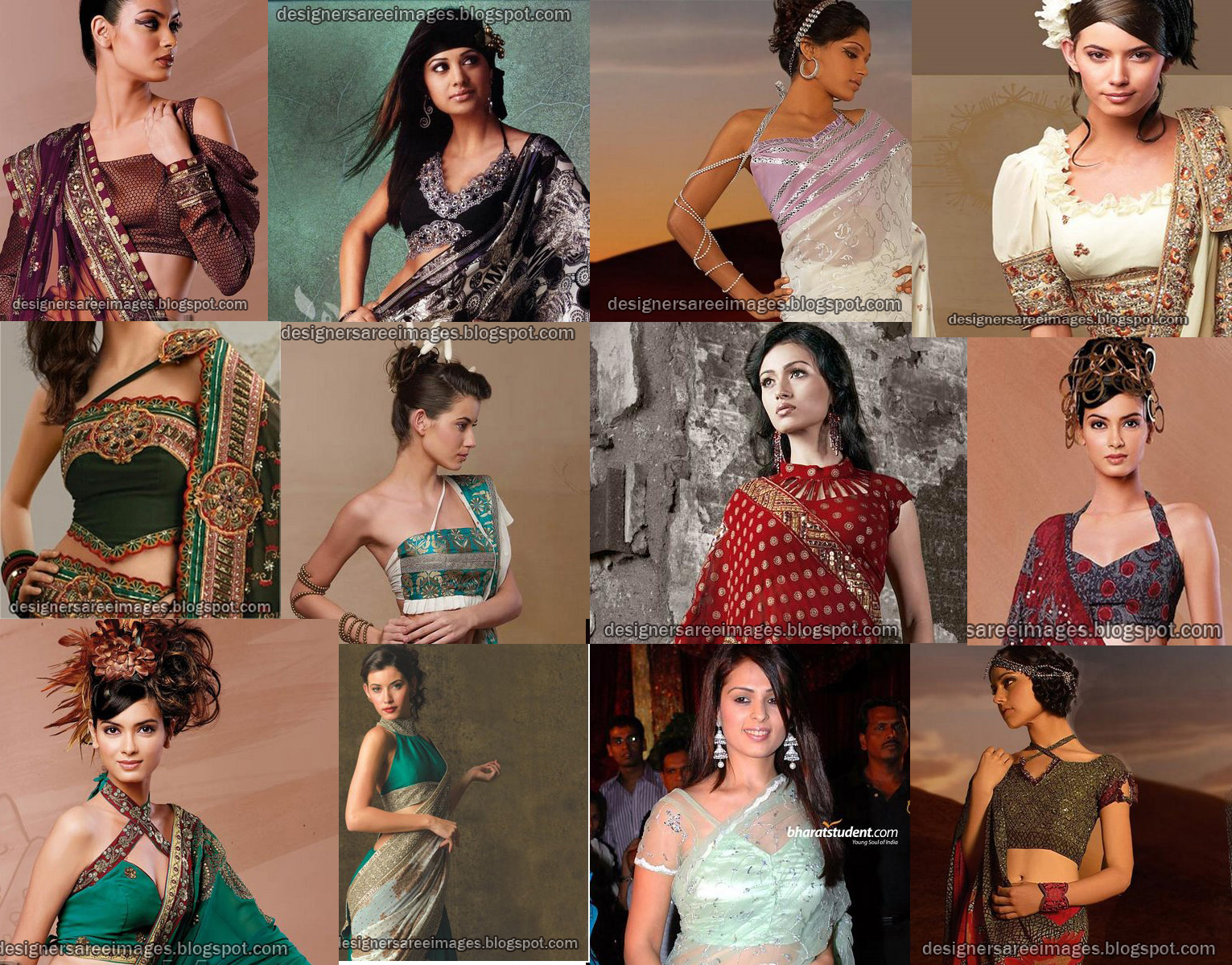 Latest Blouse Design Collection 2010, Blouse Back Design, Blouse Neck Patterns, Blouse Sleeves Design