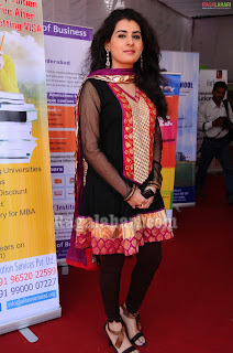 Actress Veda in Black Designer Salwar Kameez Pics