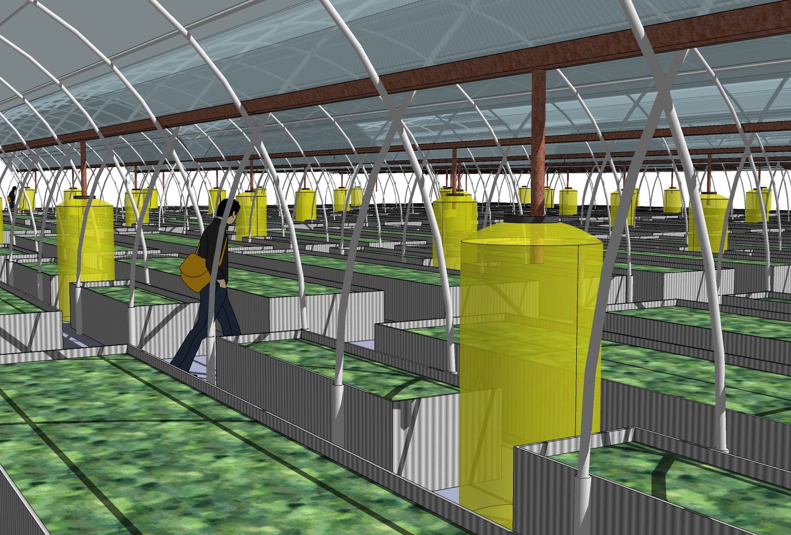Eco Systems Design Building Design Portfolio Experimental Greenhouse