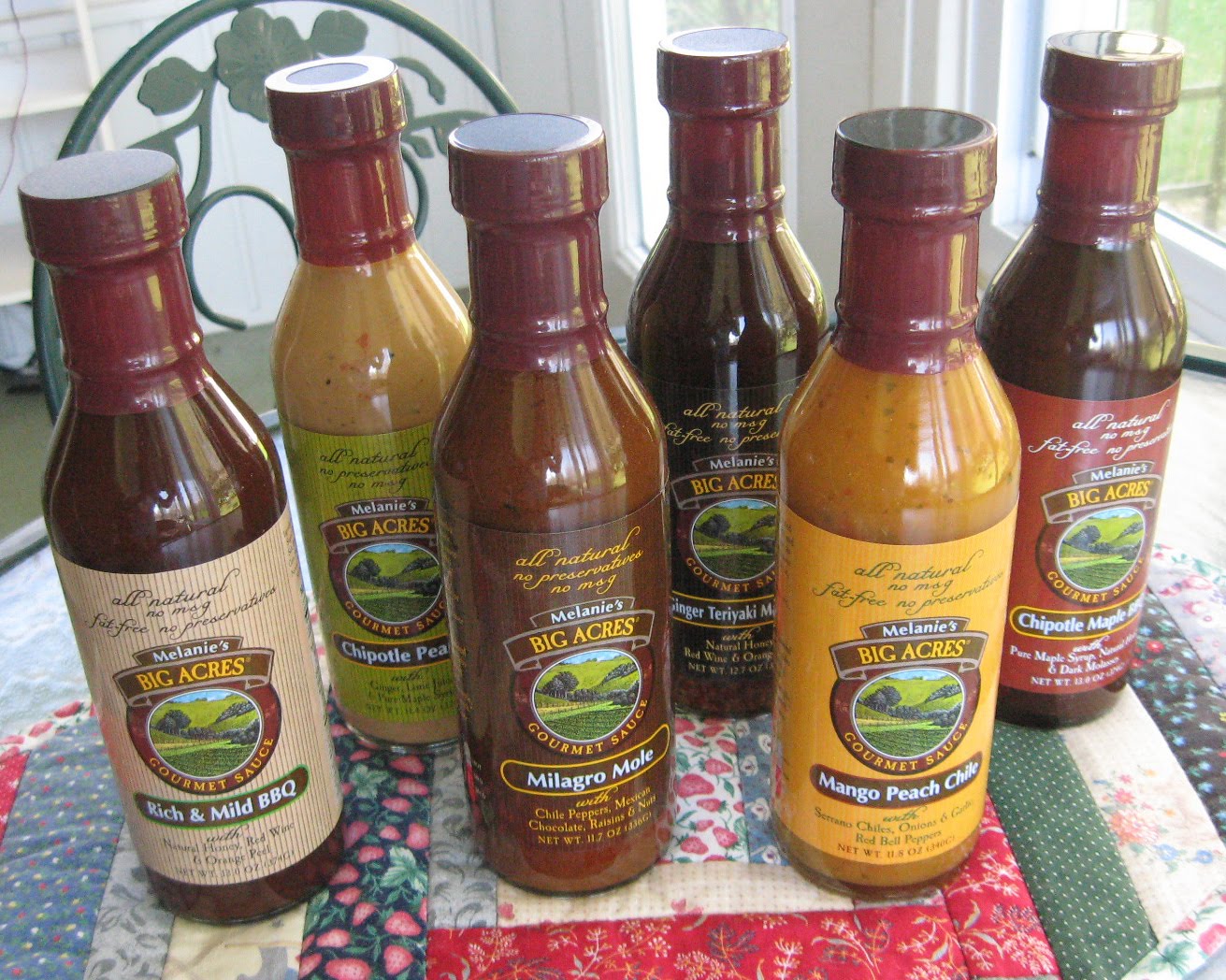 Barbecue Master Big Acres Rich & Mild BBQ Sauce on Grilled Boneless