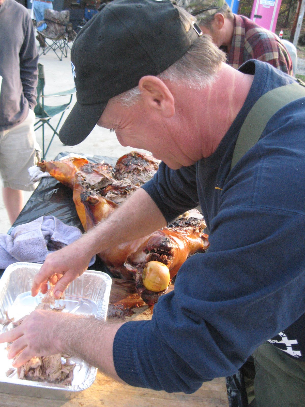 Barbecue Master Photos from a Real North Carolina Pig Pickin'