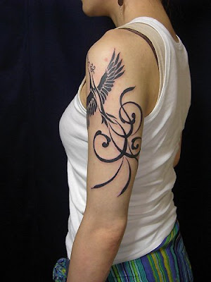 Phoenix Arm Tattoos Pictures