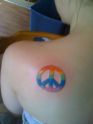 Peace Tattoo Design In Back Body. Posted by Zanisa. Labels: Peace Tattoo