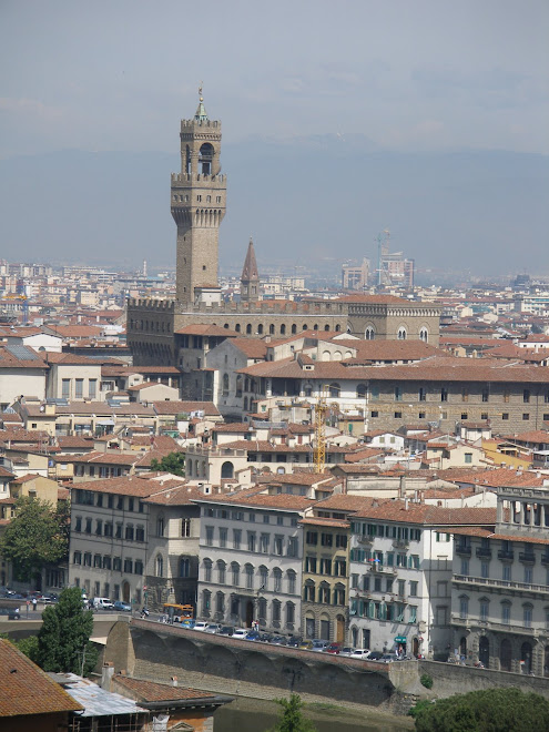 Näkymä Piazzalo Michelangelolta