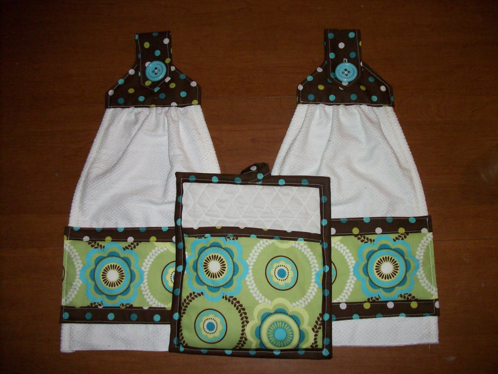 The Life and Times of the Tippetts Family Homemade Kitchen Towel Set