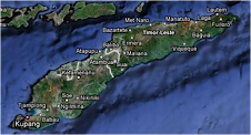 Mapa de Timor