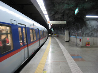 Chungmuro Station. line 3 and 4
