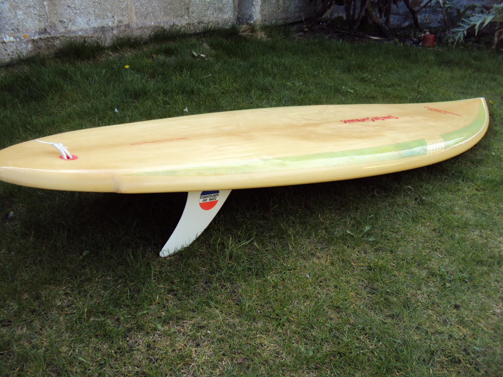 vintage surfboard collector UK Zuma Jay twin fin