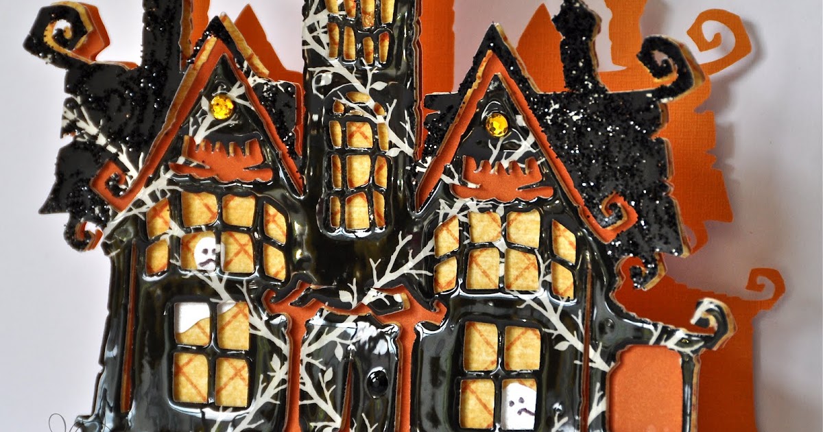 Court's Crafts: Be Inspired #103 - Haunted House