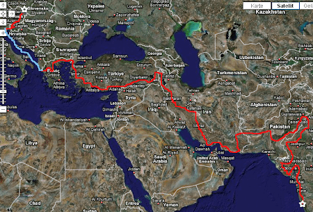 Wien - Goa 17.000km auf einer Yamaha Xt600