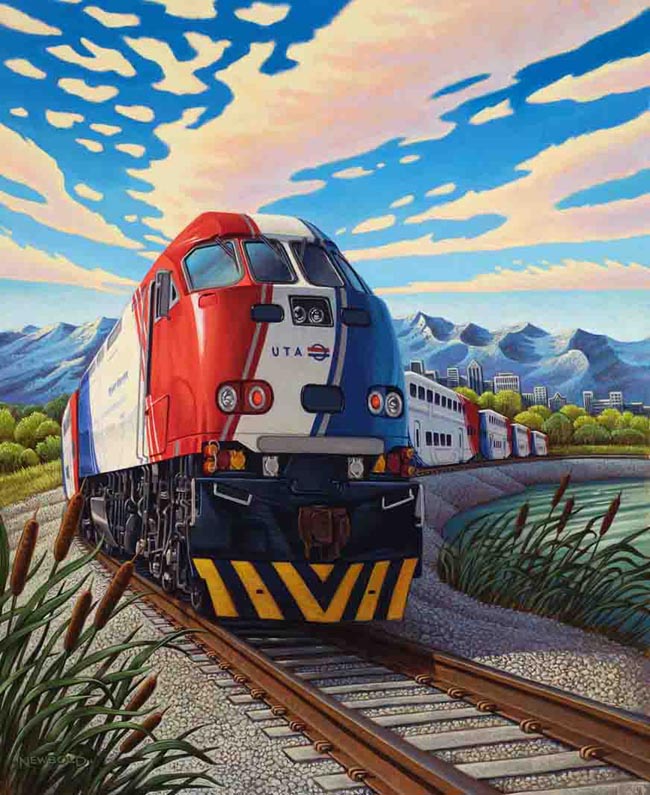 Train Travel Posters