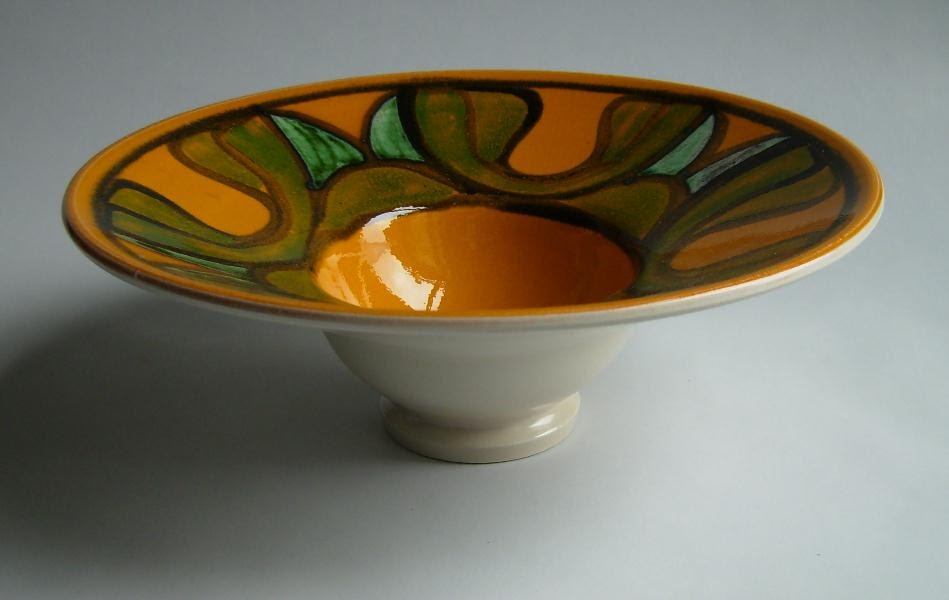 Rob's Poole Pottery Blog Delphis Bowl Shape Number 76 Rosina St Clayre