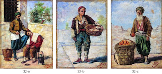 oil on canvas figures by nadir