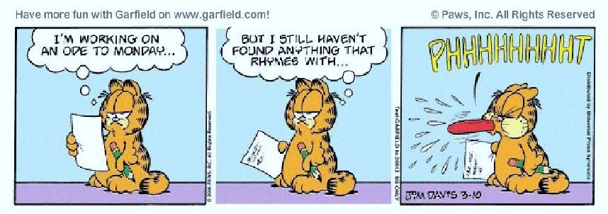 Garfield Stressed