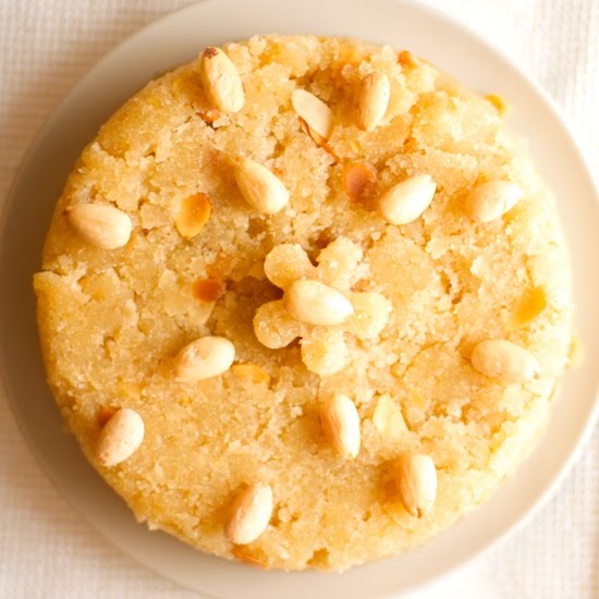 Dishing up Nirvana Greek semolina halva