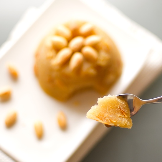 Dishing up Nirvana Greek semolina halva