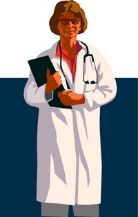 Female singer clipart Doctor Clip Art 081110» Vector Clip Art - Free Clip Art Images