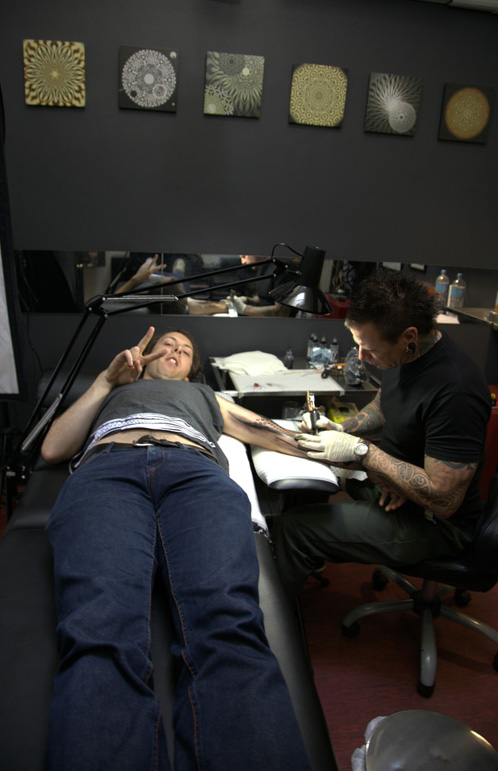  within Chapel Tattoo, relaxed atmosphere and comfortable.