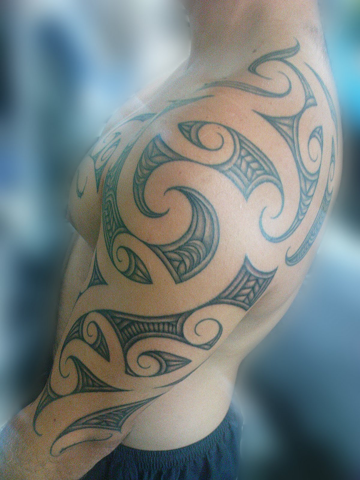 Maori Shoulder Half Sleeve