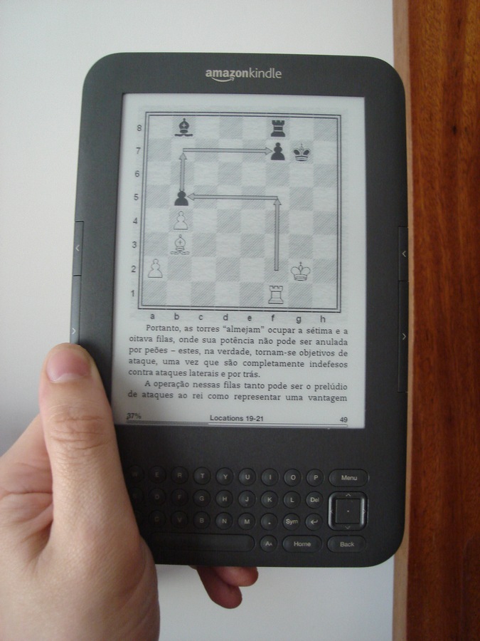 Livro abertura xadrez kindle com diagrama