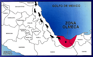 ubicación cultura olmeca
