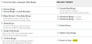 Free printable baby shower bingo game Make Your own Baby Bingo Card using Bingo Card Creator (2) bingo step2 Free printable baby shower bingo game Make Your own Baby Bingo Card using Bingo Card Creator (2)